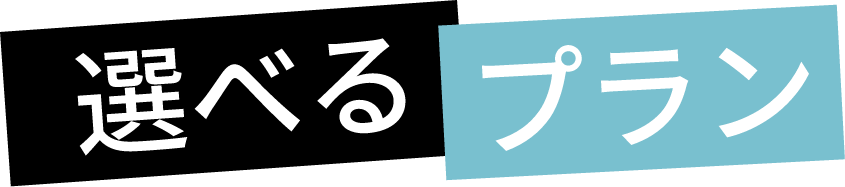 選べるプラン
